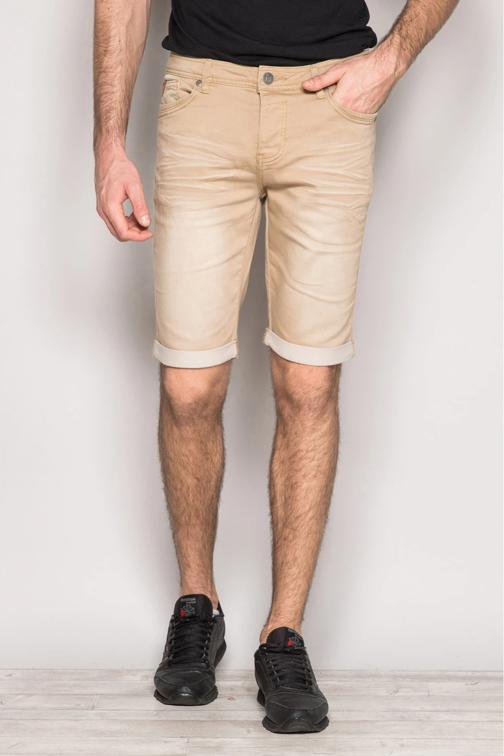 Shorts & Bermudas Short Délavé Pour Homme - BART P854 - DEELUXESHORT BART 5 Shorts & Bermudas Short Délavé Pour Homme - BART P854 - DEELUXESHORT BART – Image 3