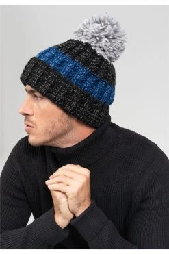 Accessoires Bonnet à Pompon Pour Homme - MORLY 01V922M - DEELUXEBonnet MORLY 7 Accessoires Bonnet à Pompon Pour Homme - MORLY 01V922M - DEELUXEBonnet MORLY -Vêtements Homme Soldes Magasin bonnet morly 2