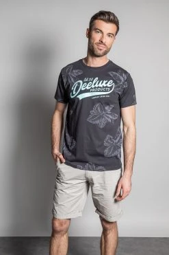 Shorts & Bermuda Homme Short Uni En Coton Pour Homme - BROKEN S20725 - DEELUXESHORT BROKEN -Vêtements Homme Soldes Magasin broken 5