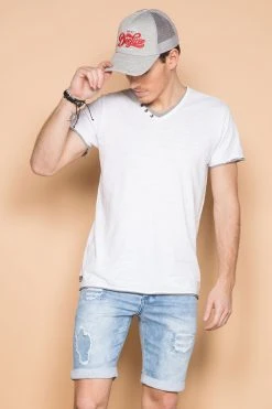 Shorts & Bermudas Short Slim Délavé Pour Homme - BULLET S19JG850 - DEELUXESHORT BULLET