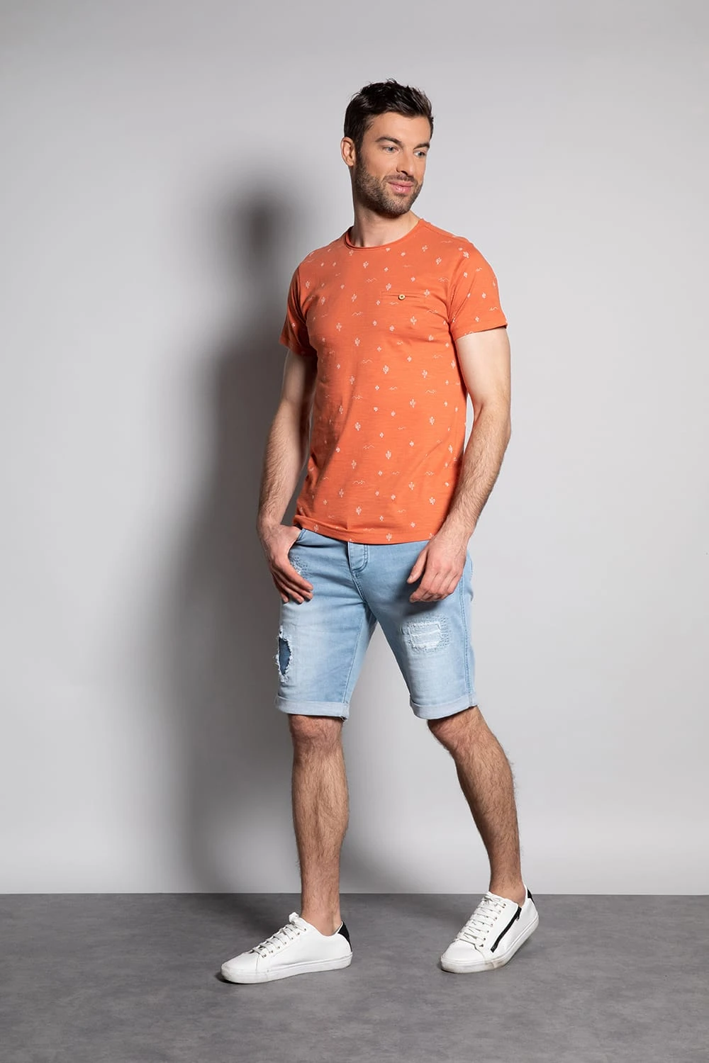 Shorts & Bermudas Short Slim Jogg Jean Délavé Pour Homme - BULLET S20JG850 - DEELUXESHORT BULLET 4 Shorts & Bermudas Short Slim Jogg Jean Délavé Pour Homme - BULLET S20JG850 - DEELUXESHORT BULLET – Image 2