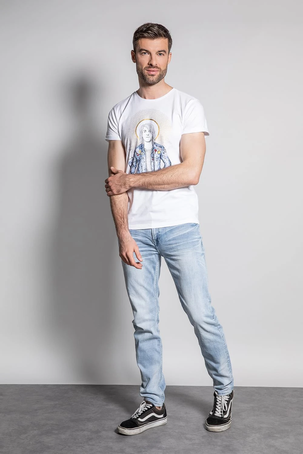 Jeans Slim Effet Usé Pour Homme - CARLOS JJ8004 - DEELUXEJEANS CARLOS 3 Jeans Slim Effet Usé Pour Homme - CARLOS JJ8004 - DEELUXEJEANS CARLOS