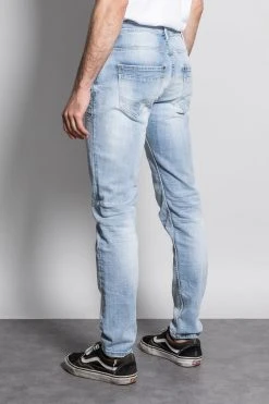 Jeans Slim Effet Usé Pour Homme - CARLOS JJ8004 - DEELUXEJEANS CARLOS 11 Jeans Slim Effet Usé Pour Homme - CARLOS JJ8004 - DEELUXEJEANS CARLOS -Vêtements Homme Soldes Magasin carlos 19