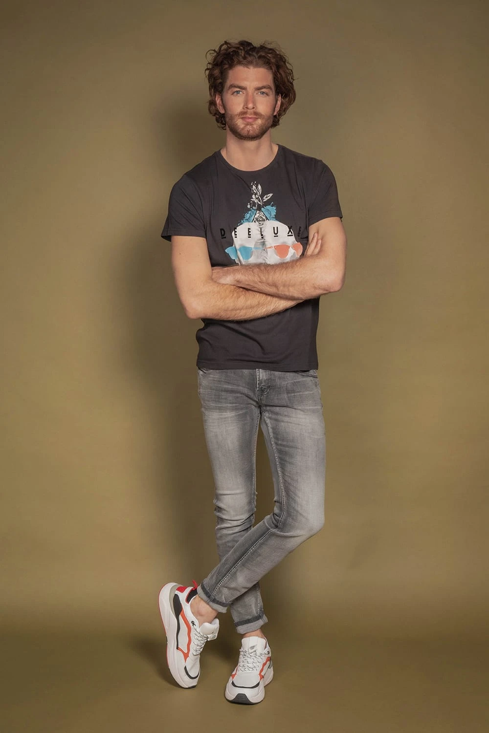 Jeans Slim Effet Usé Pour Homme - CARLOS JJ8004 - DEELUXEJEANS CARLOS 8 Jeans Slim Effet Usé Pour Homme - CARLOS JJ8004 - DEELUXEJEANS CARLOS – Image 6