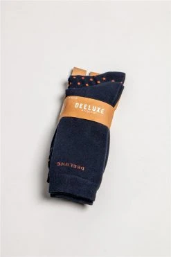 Accessoires Lot De Chaussettes à Motifs Pour Homme - LUKE 01V9410M - DEELUXEChaussette LUKE -Vêtements Homme Soldes Magasin chaussette luke 3