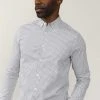 Chemises Chemise Manches Longues à MotifsChemise BOGART -Vêtements Homme Soldes Magasin chemise bogart