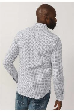 Chemises Chemise Manches Longues à MotifsChemise BOGART -Vêtements Homme Soldes Magasin chemise bogart 2