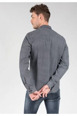 Chemises Chemise Manches Longues à Motifs Pour Homme - CLARITY 01V411M - DEELUXEChemise CLARITY 12 Chemises Chemise Manches Longues à Motifs Pour Homme - CLARITY 01V411M - DEELUXEChemise CLARITY -Vêtements Homme Soldes Magasin chemise clarity 4