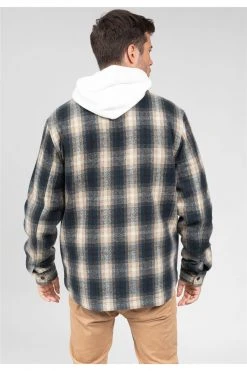 Chemises Surchemise à Carreaux Pour Homme - ELLEN 01V488M - DEELUXEChemise ELLEN -Vêtements Homme Soldes Magasin chemise ellen 5