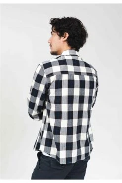 Chemises Chemise à Carreaux Manche LongueChemise LUKE -Vêtements Homme Soldes Magasin chemise luke 2