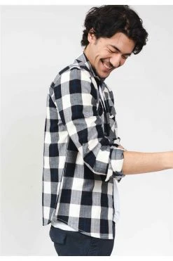 Chemises Chemise à Carreaux Manche LongueChemise LUKE -Vêtements Homme Soldes Magasin chemise luke 3