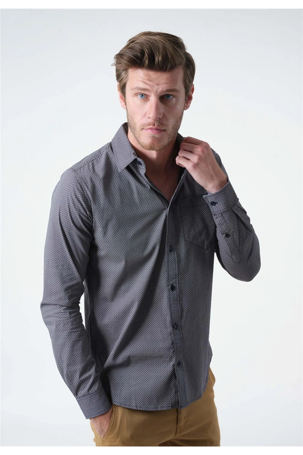 Chemises Chemise Imprimée à Motifs Et Manches LonguesChemise MILLY 5 Chemises Chemise Imprimée à Motifs Et Manches LonguesChemise MILLY – Image 3