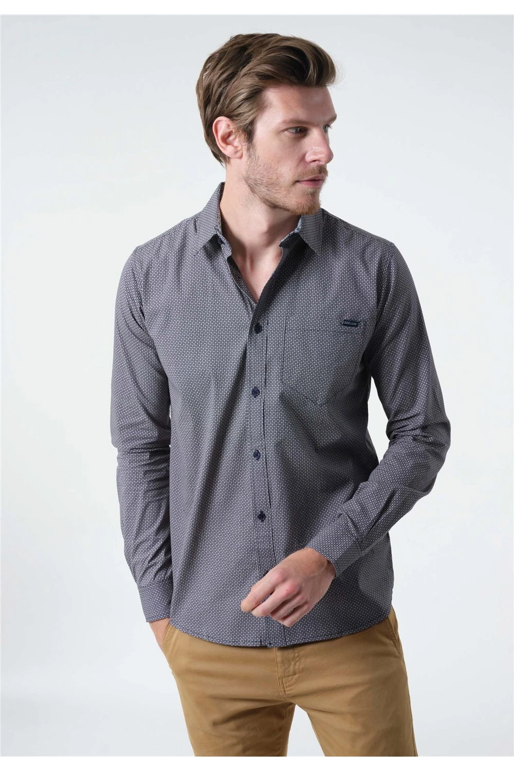 Chemises Chemise Imprimée à Motifs Et Manches LonguesChemise MILLY 7 Chemises Chemise Imprimée à Motifs Et Manches LonguesChemise MILLY – Image 5