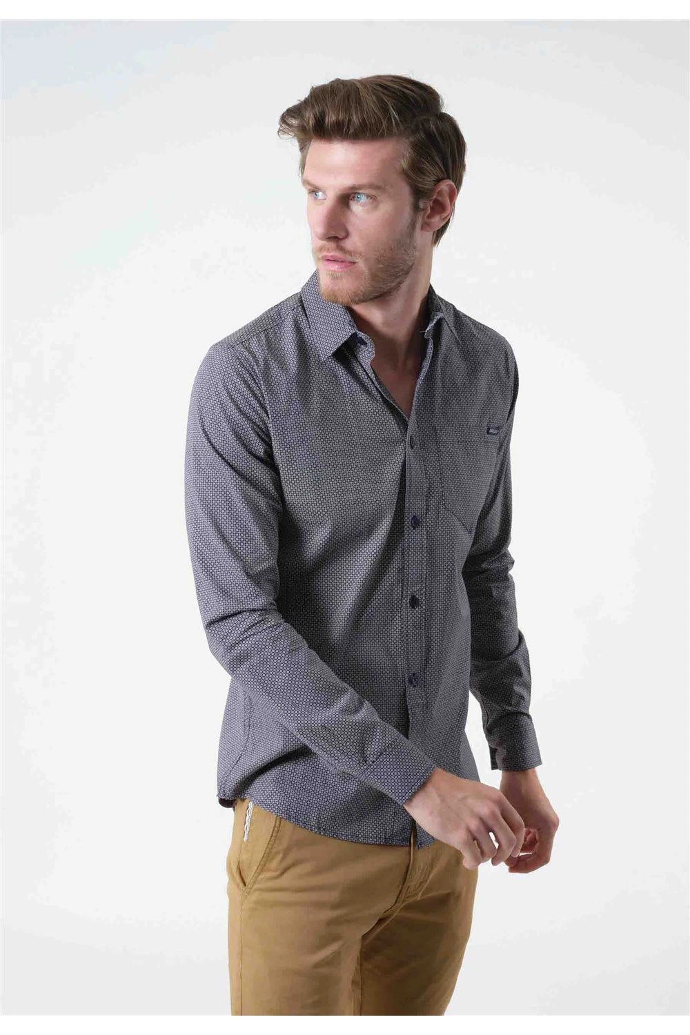 Chemises Chemise Imprimée à Motifs Et Manches LonguesChemise MILLY 8 Chemises Chemise Imprimée à Motifs Et Manches LonguesChemise MILLY – Image 6