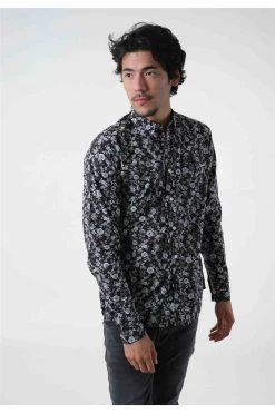 Chemises Chemise Imprimée à Motif Fleuri Et Manches LonguesChemise OVERHEAD 10 Chemises Chemise Imprimée à Motif Fleuri Et Manches LonguesChemise OVERHEAD -Vêtements Homme Soldes Magasin chemise overhead 2