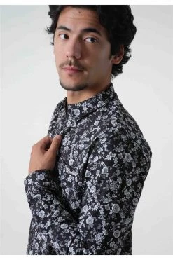 Chemises Chemise Imprimée à Motif Fleuri Et Manches LonguesChemise OVERHEAD 12 Chemises Chemise Imprimée à Motif Fleuri Et Manches LonguesChemise OVERHEAD -Vêtements Homme Soldes Magasin chemise overhead 4