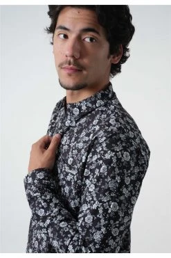 Chemises Chemise Imprimée à Motif Fleuri Et Manches LonguesChemise OVERHEAD 13 Chemises Chemise Imprimée à Motif Fleuri Et Manches LonguesChemise OVERHEAD -Vêtements Homme Soldes Magasin chemise overhead 5