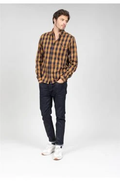 Chemises Chemise à Carreaux Pour Homme - PIETER 01V480M - DEELUXEChemise PIETER -Vêtements Homme Soldes Magasin chemise pieter 8