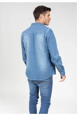 Chemises Chemise En Jean Pour Homme - RANGERS 01V496M - DEELUXEChemise RANGERS 12 Chemises Chemise En Jean Pour Homme - RANGERS 01V496M - DEELUXEChemise RANGERS -Vêtements Homme Soldes Magasin chemise rangers 4