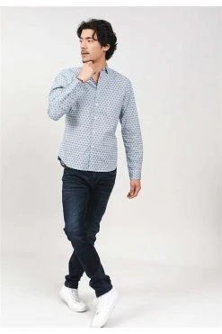 Chemises Chemise Imprimée à Motifs Cachemire Et Manches LonguesChemise TIMEO -Vêtements Homme Soldes Magasin chemise timeo 3