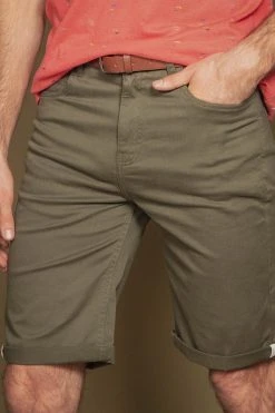 Shorts & Bermudas Short Chino Avec Ceinture Pour Homme - CITY S20726 - DEELUXESHORT CITY -Vêtements Homme Soldes Magasin city 4