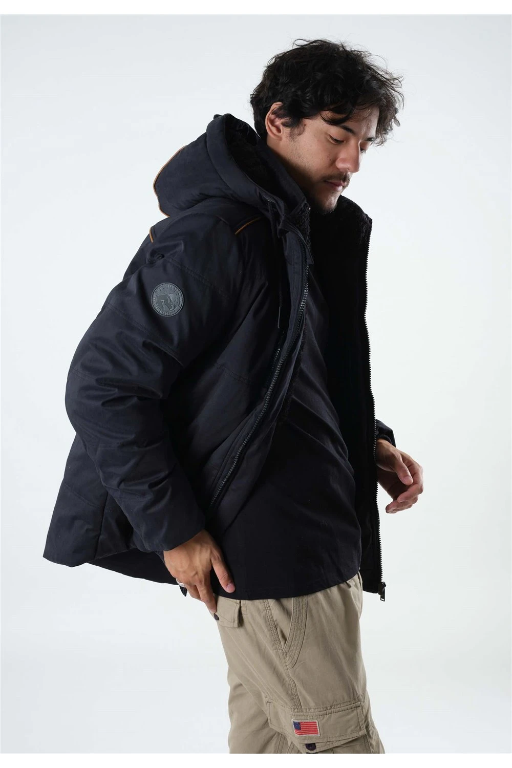 Vestes & Blousons Doudoune Matelassé à CapucheDoudoune ADRIEL 3 Vestes & Blousons Doudoune Matelassé à CapucheDoudoune ADRIEL