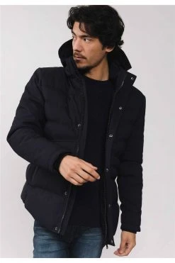 Vestes & Blousons Doudoune Unie à Col Haut Et CapucheDoudoune CHIRO -Vêtements Homme Soldes Magasin doudoune chiro 2