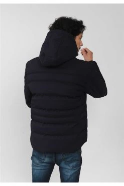 Vestes & Blousons Doudoune Unie à Col Haut Et CapucheDoudoune CHIRO -Vêtements Homme Soldes Magasin doudoune chiro 4