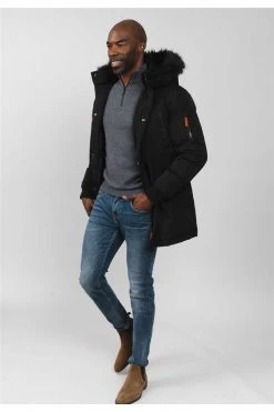Vestes & Blousons Parka à Capuche Et FourrureDoudoune SHARKSON 10 Vestes & Blousons Parka à Capuche Et FourrureDoudoune SHARKSON -Vêtements Homme Soldes Magasin doudoune sharkson 2
