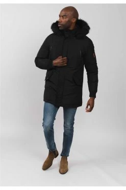 Vestes & Blousons Parka à Capuche Et FourrureDoudoune SHARKSON