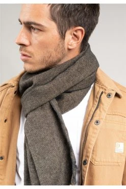 Accessoires Écharpe à Motifs Pour Homme - TURN 01V902M - DEELUXEEcharpe TURN -Vêtements Homme Soldes Magasin echarpe turn 2