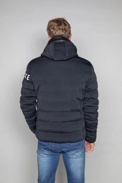 Vestes & Blousons Doudoune GANG W19672 : Doudoune Logotée à Capuche Pour Homme - DEELUXEDoudoune GANG -Vêtements Homme Soldes Magasin gang 3