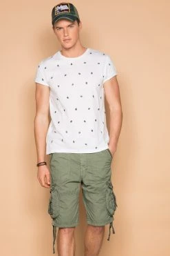 Shorts & Bermudas Bermuda Cargo Avec Ceinture Pour Homme - HEAVEN P711 - DEELUXESHORT HEAVEN -Vêtements Homme Soldes Magasin heaven 11