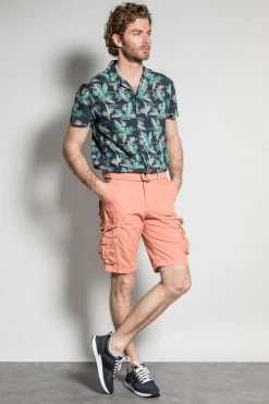 Shorts & Bermudas Bermuda Cargo Avec Ceinture Pour Homme - HEAVEN S20711 - DEELUXESHORT HEAVEN