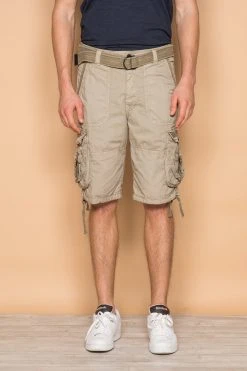 Shorts & Bermudas Bermuda Cargo Avec Ceinture Pour Homme - HEAVEN P711 - DEELUXESHORT HEAVEN -Vêtements Homme Soldes Magasin heaven 8