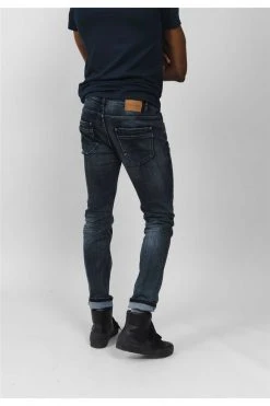 Jeans Slim Bleu UséJean CARLOS -Vêtements Homme Soldes Magasin jean carlos 58