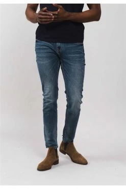 Jeans <p>Jean Slim Délavé</p>Jean CARLOS 12 Jeans <p>Jean Slim Délavé</p>Jean CARLOS -Vêtements Homme Soldes Magasin jean carlos 63