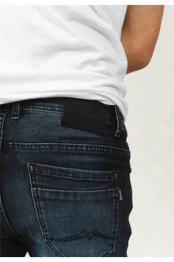 Jeans Skinny Dark Blue UsedJean SKENDER -Vêtements Homme Soldes Magasin jean skender 2