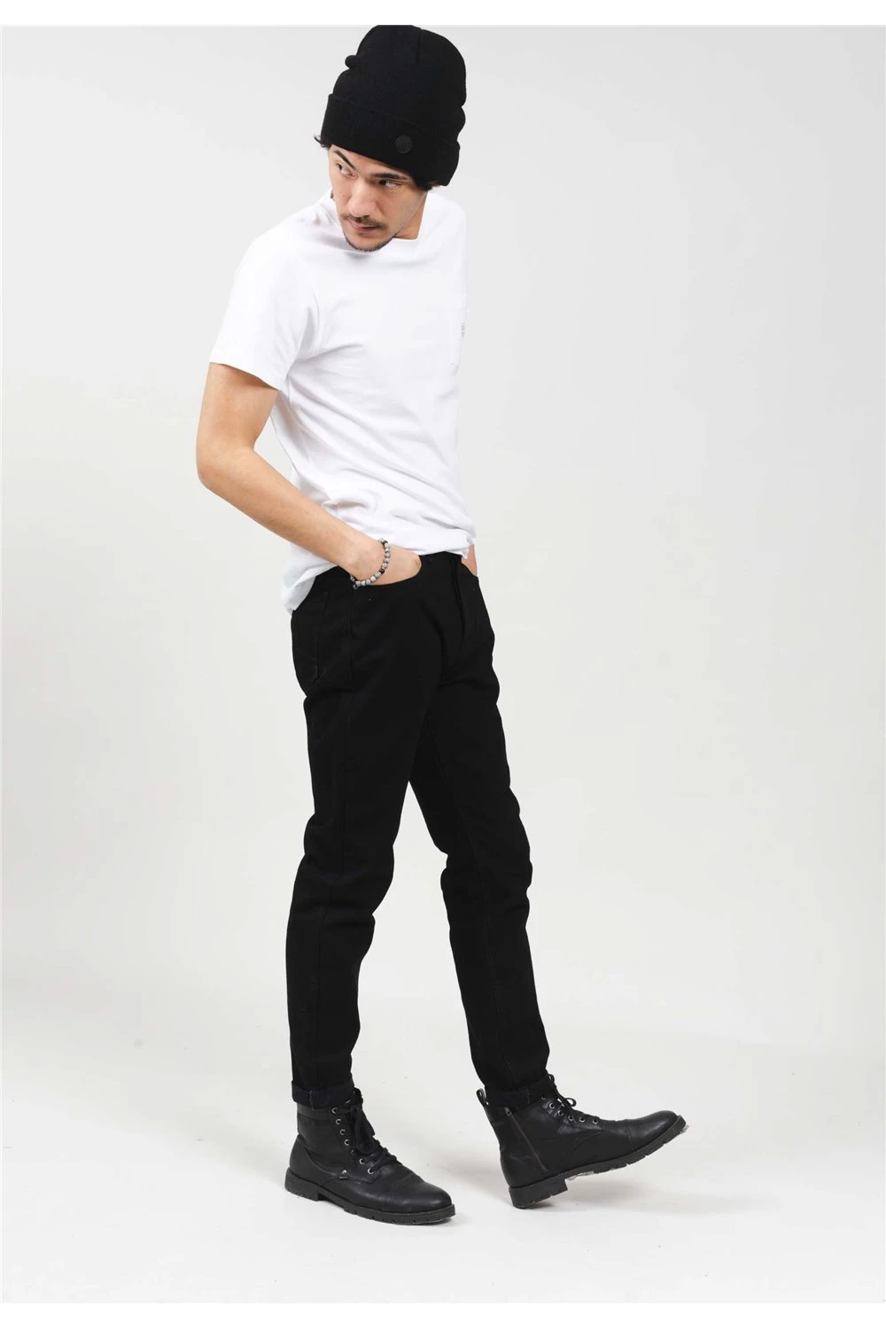 Jeans Regular BlackJean STAN 3 Jeans Regular BlackJean STAN