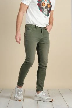 Jogg Jeans Slim Avec Délavage Pour Homme - BARITON S21JG8103M - DEELUXEJeans BARITON -Vêtements Homme Soldes Magasin jeans bariton 7