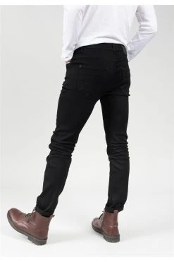 Jeans Slim Noir Pour Homme - CARLOS JJ8068M - DEELUXEJeans CARLOS -Vêtements Homme Soldes Magasin jeans carlos 40