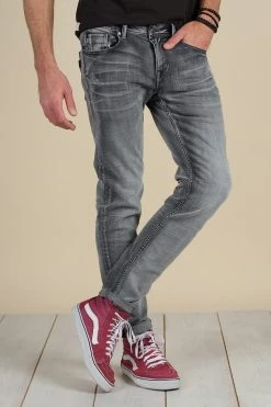Jean Slim Délavé Pour Homme - CARLOS JJ8052M - DEELUXEJeans CARLOS