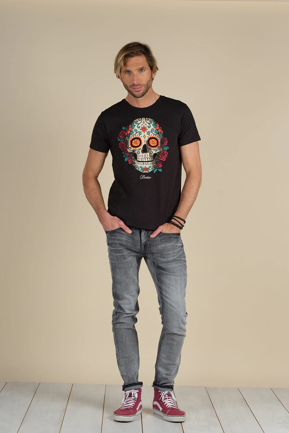 Jean Slim Délavé Pour Homme - CARLOS JJ8052M - DEELUXEJeans CARLOS 4 Jean Slim Délavé Pour Homme - CARLOS JJ8052M - DEELUXEJeans CARLOS – Image 2