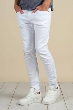 Jean Slim Délavé Pour Homme - CARLOS JJ8050M - DEELUXEJeans CARLOS