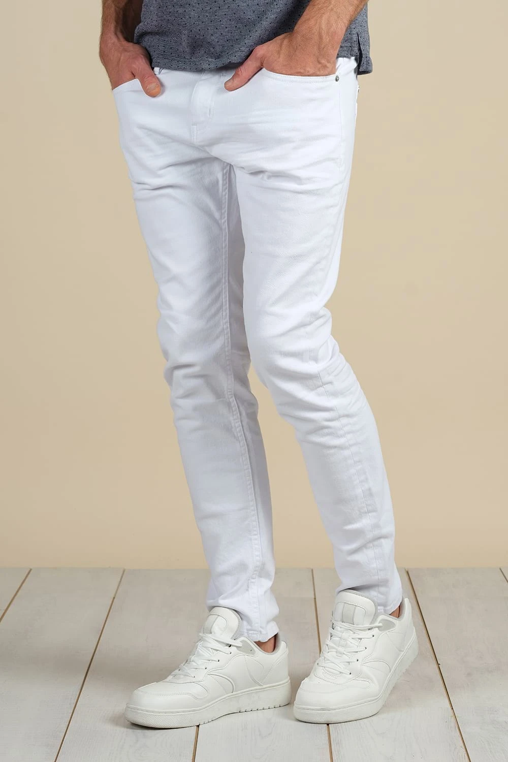 Jean Slim Délavé Pour Homme - CARLOS JJ8050M - DEELUXEJeans CARLOS 3 Jean Slim Délavé Pour Homme - CARLOS JJ8050M - DEELUXEJeans CARLOS