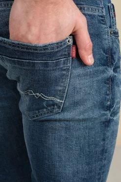 Jean Slim Délavé Pour Homme - CARLOS JJ8054M - DEELUXEJeans CARLOS -Vêtements Homme Soldes Magasin jeans carlos 66