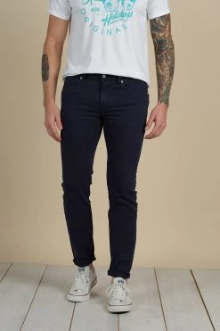 Jeans Slim 5 Poches Pour Homme - CARLOS JJ8066M - DEELUXEJeans CARLOS -Vêtements Homme Soldes Magasin jeans carlos 74