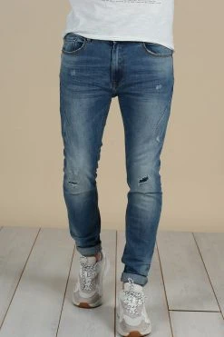 Jeans Skinny Effet Destroy Pour Homme - EBONY JJ8061M - DEELUXEJeans EBONY 9 Jeans Skinny Effet Destroy Pour Homme - EBONY JJ8061M - DEELUXEJeans EBONY -Vêtements Homme Soldes Magasin jeans ebony 2