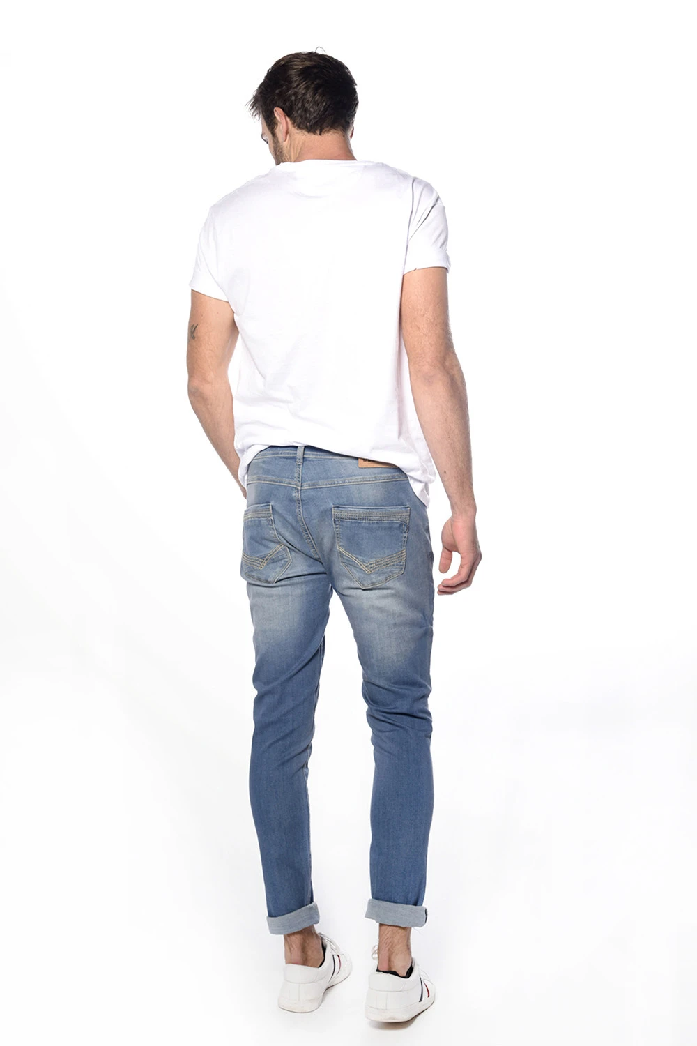 Jeans Slim Pour Homme - JAKE S18J8002 - DEELUXEJEANS JAKE 4 Jeans Slim Pour Homme - JAKE S18J8002 - DEELUXEJEANS JAKE – Image 2