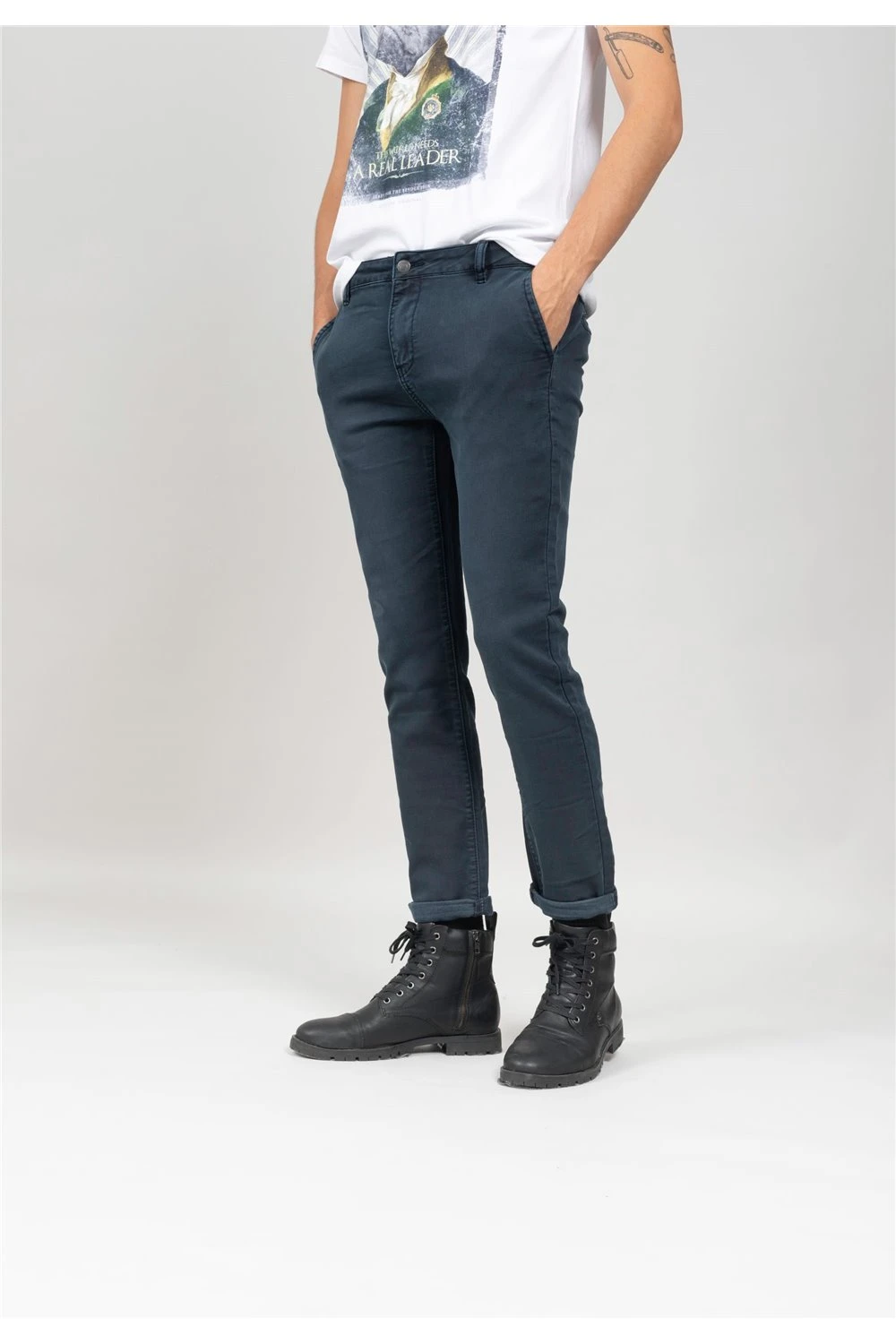 Jeans Slim Bleu Marine Pour Homme - JOGINO JG8119M - DEELUXEJeans JOGINO 5 Jeans Slim Bleu Marine Pour Homme - JOGINO JG8119M - DEELUXEJeans JOGINO – Image 3